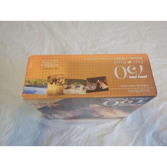 Creative Horse Series Shelter Together 750 Piece Puzzle 26.625” x 19.25” NIB - Picture 9 of 12